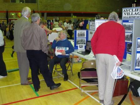 Aycliffe Village Local History Society stand