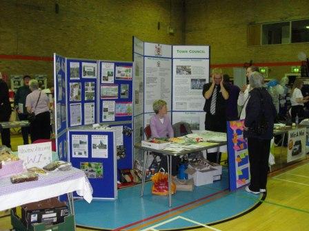 Great Aycliffe Town Council stand