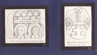 Chancel Carvings 1a, Copyright P. A. Dee