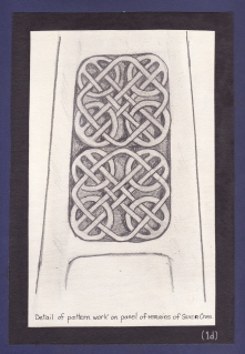 Saxon Cross 1d, Copyright P. A. Dee