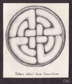 Saxon Cross, Copyright P. A. Dee