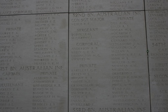 William Vickers Menin Gate April 26 2015
