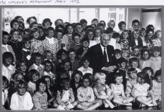 Mr Waler retirement 1972