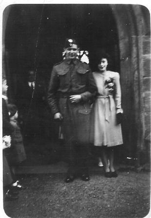 Frederick Rickaby's wedding