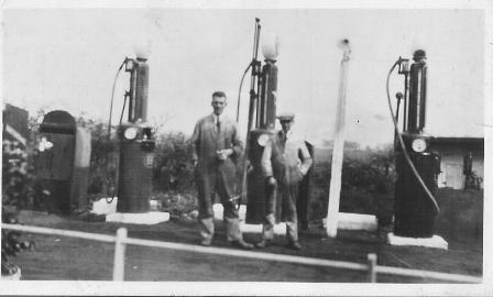 Original garage Aycliffe Village