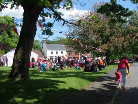 Celebrations in the green