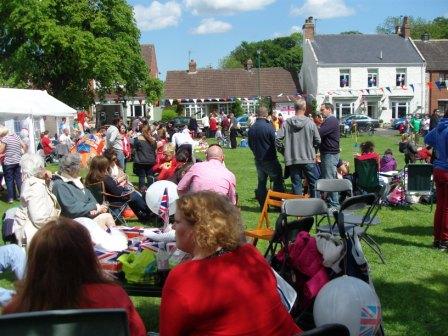 Celebrations in the green