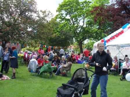 Celebrations in the green