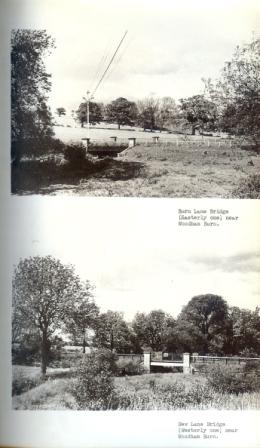 Bridges over Woodham Burn