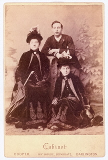 Georgina, Harry and Minnie Garry