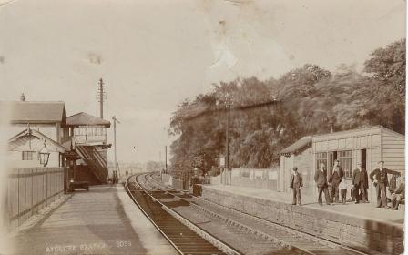 Aycliffe Station, April 20, 1906, courtesy Mrs Flower