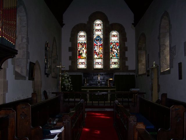 Church interior, courtesy David Lewis