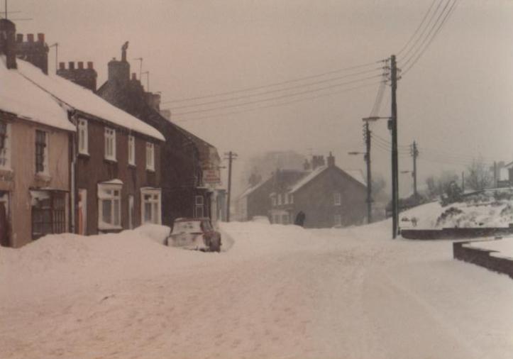 Snow, winter  1979, North Terrace, Aycliffe, courtesy David Blair