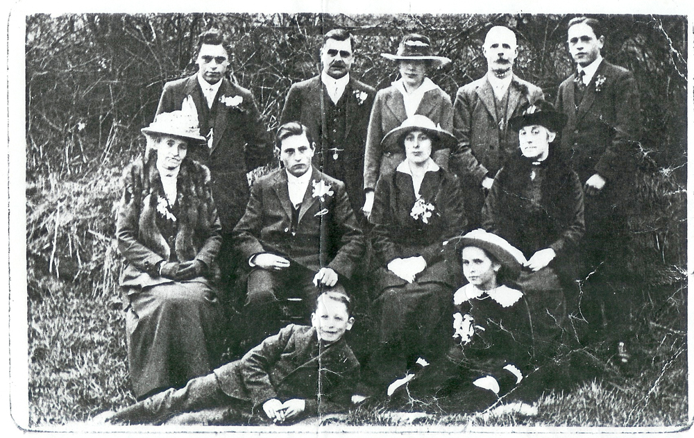 John George Greenwell's wedding.  Copyright Alison Stamp