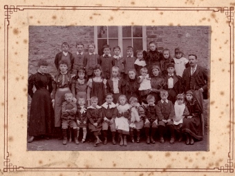 Herbert Flower headteacher of Aycliffe Village Church of England School