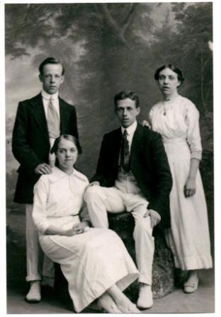 Goerge Dickinson, Ethel Dean Dickinson, James Shelmerdine, Mary Elizabeth Dean Shelmerdine