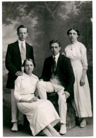 George Dickinson and Ethel Dean andJames Shelmerdine and Mary Elizabeth Dean