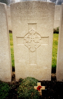 George Dring WW1 headstone