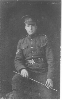 Harold Oakley WW1 training