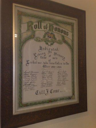 Leeholme Memorial WW1
