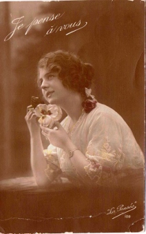 Postcard from C R Scott to Ada Stabler 1916