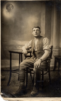 Joseph Edward Johnson WW1 in civvies