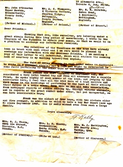 Letter from Canada 1943