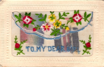 Silk sent to Gertrude Copping